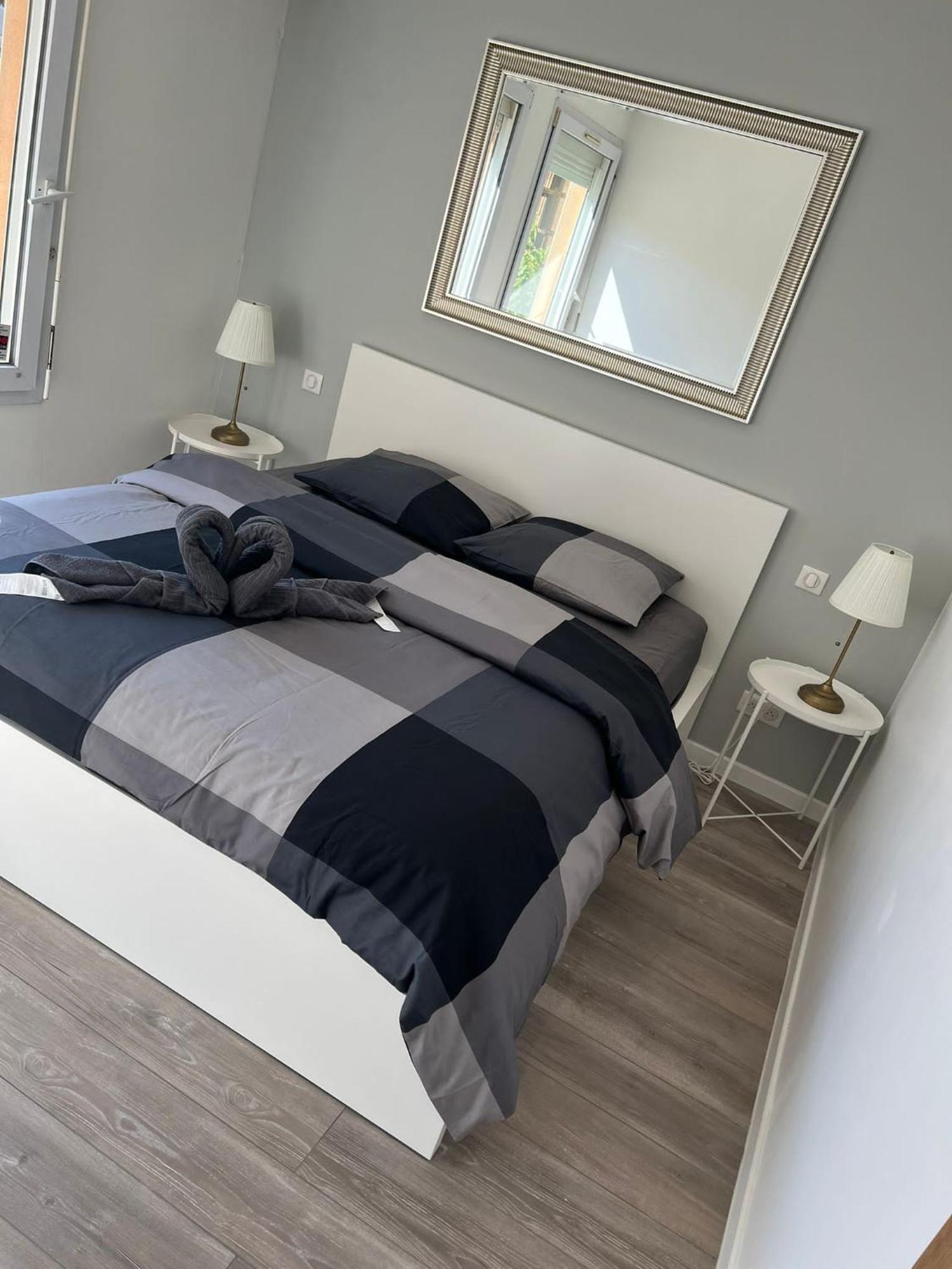 App 1 Mulhouse Centre , 6 Personnes Lägenhet Exteriör bild